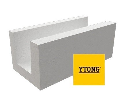 U-образный блок Ytong D500 500*250*200