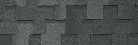 Гибкая битумная черепица IKO Armourshake Shadow Black